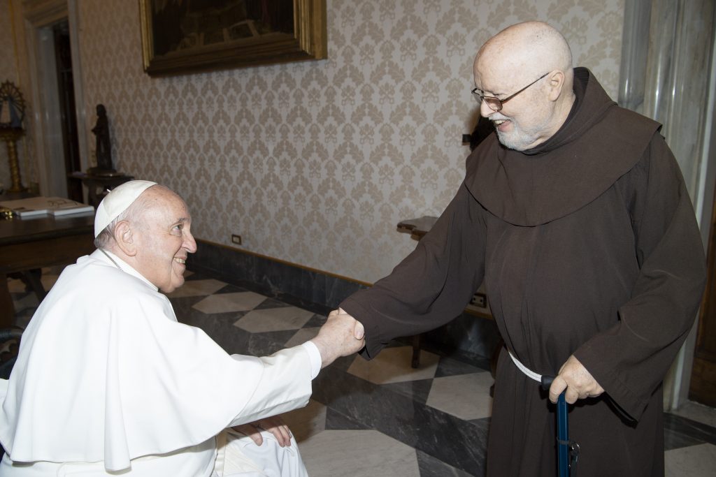 Fr. Richard Rohr meets Pope Francis
